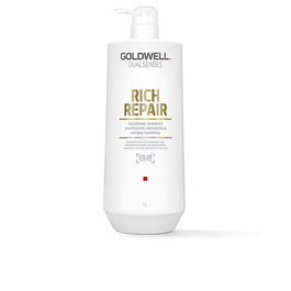 Goldwell Shampooing Rich Repair Cheveux Secs et Endommagés Réparation et Brillance 1000 ml