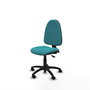 PIQUERAS Y CRESPO Chaise de bureau Algarra Turquoise