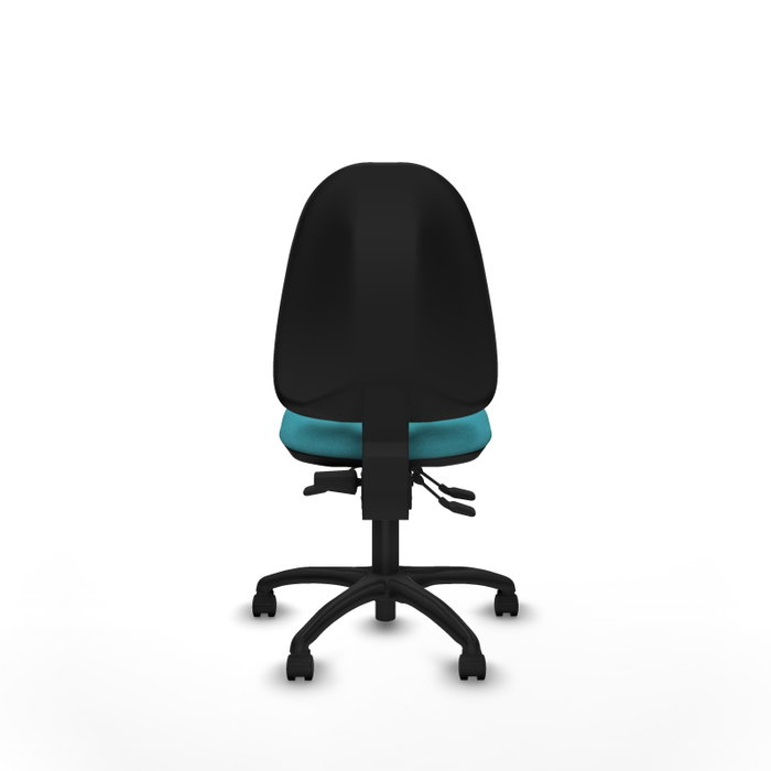 PIQUERAS Y CRESPO Chaise de bureau Algarra Turquoise