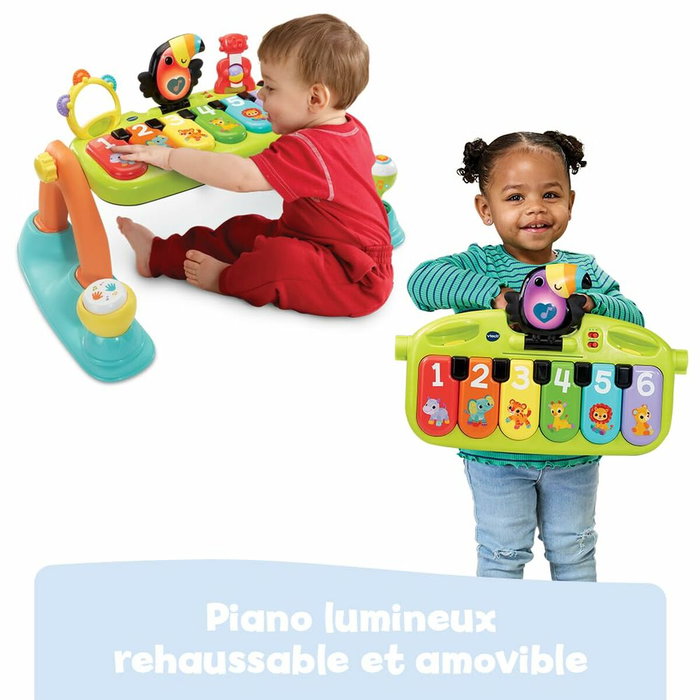 Vtech Baby Tapis Tap Tap Piano évolutif 5 en 1 - Multicolore Vtech Baby Tapis Tap Tap Piano évolutif 5 en 1 - Multicolore