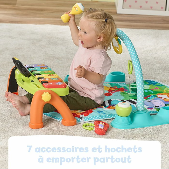 Vtech Baby Tapis Tap Tap Piano évolutif 5 en 1 - Multicolore Vtech Baby Tapis Tap Tap Piano évolutif 5 en 1 - Multicolore