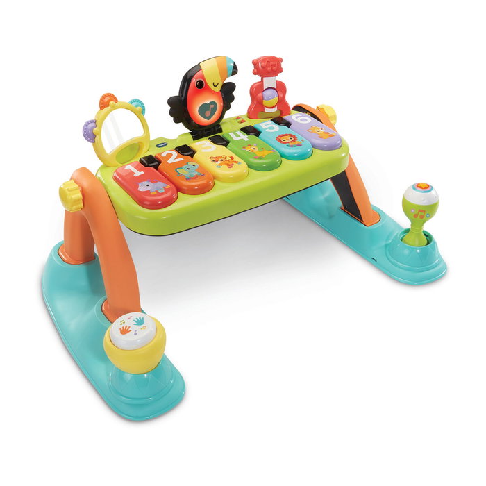 Vtech Baby Tapis Tap Tap Piano évolutif 5 en 1 - Multicolore Vtech Baby Tapis Tap Tap Piano évolutif 5 en 1 - Multicolore