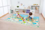 Molto Tapis de jeu reversible XXL 150 x 200 cm en XPE pour enfants à partir de 1 an