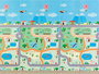 Molto Tapis de jeu reversible XXL 150 x 200 cm en XPE pour enfants à partir de 1 an