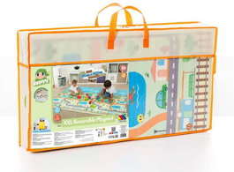 Molto Tapis de jeu reversible XXL 150 x 200 cm en XPE pour enfants à partir de 1 an
