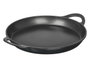 KINVARA Paellera Induction Aluminium 39 cm Noir avec Poignées Rouges