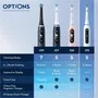 Oral-B iO 5 Lot de 2 Brosses à Dents Électriques Noires et Blanches avec 2 Brossettes - Nettoyage Professionnel