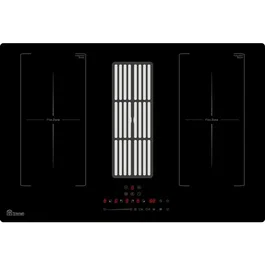Triomph TRCPIDA8000B - Plaque induction avec hotte intégrée - 80 cm - 4 foyers