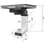 Triomph TRCPIDA8000B - Plaque induction avec hotte intégrée - 80 cm - 4 foyers