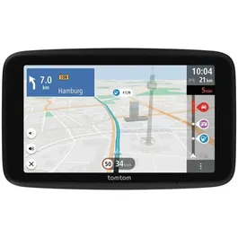 TomTom GO Camper Tour 2ème génération - GPS pour camping-car, caravane et voiture - Écran 6" - Calcul d'itinéraire adapté