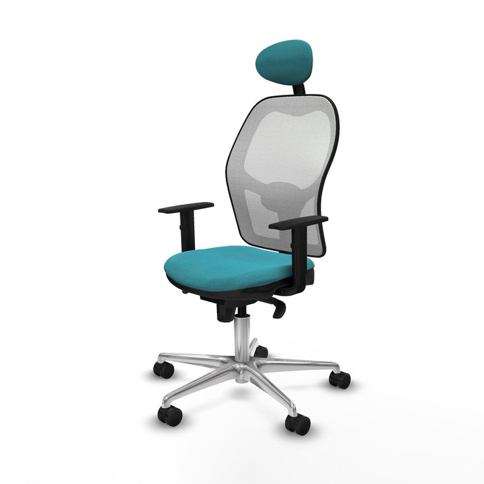 Piqueras y Crespo Chaise de Bureau Jorquera 1D086N1 Turquoise Piqueras y Crespo Chaise de Bureau Jorquera 1D086N1 Turquoise