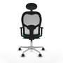 Piqueras y Crespo Chaise de Bureau Jorquera 1D086N1 Turquoise