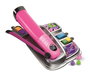 Clementoni Juego de Peluqueria Fashion Crazy Chic - Jeu de Coiffure avec Fer à Lisser - Recommandé 6 ans - Dimensions 28.5x22.5x6cm