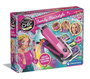 Clementoni Juego de Peluqueria Fashion Crazy Chic - Jeu de Coiffure avec Fer à Lisser - Recommandé 6 ans - Dimensions 28.5x22.5x6cm