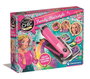 Clementoni Juego de Peluqueria Fashion Crazy Chic - Jeu de Coiffure avec Fer à Lisser - Recommandé 6 ans - Dimensions 28.5x22.5x6cm