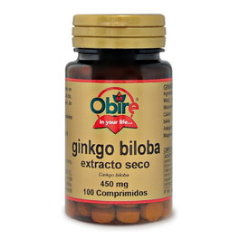 OBIRE Ginkgo biloba 450 mg 100 comprimés