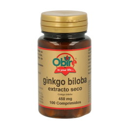 Obire Ginkgo Biloba 100 comprimés 450mg