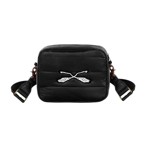 Ibiscuit - Sac bandoulière Harry Potter en nylon avec compartiment principal et poche avant, intérieur polyester, sangle ajustable 125 cm, noir Ibiscuit - Sac bandoulière Harry Potter en nylon avec compartiment principal et poche avant, intérieur polyester, sangle ajustable 125 cm, noir