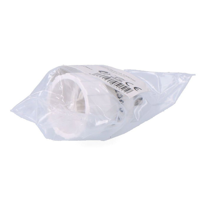 F-Line Convertisseur de douille GU10 vers E14, blanc, Ø29 x 40 mm, 2A 230V (sous blister)
