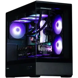 Zalman P30 Noir - Boîtier PC Mini Tour sans Alimentation Micro-ATX/Mini-ITX, avec 3 Ventilateurs ARGB 120mm, 2 Paniers en Verre Trempé, USB-C, USB 3.0 et Connecteur HD Audio