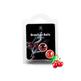 Lubrifiant Secret Play Cerise 4 ml 2 ml 2 Pièces