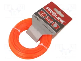 PROLINE Fil de coupe pour taille-bordure en polyamide carré 2mm 15m
