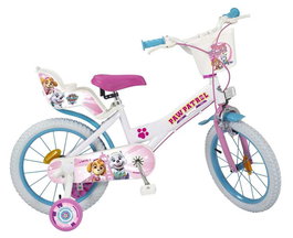 Toimsa Bicicleta Paw Patrol Fille 16 Pouces 5-6 Ans Vélo Enfant Acier