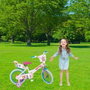 Toimsa Bicicleta Paw Patrol Fille 16 Pouces 5-6 Ans Vélo Enfant Acier