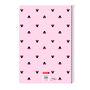 Reliure à anneaux Minnie Mouse Naive Rose A4 21.5 x 31 x 1 cm