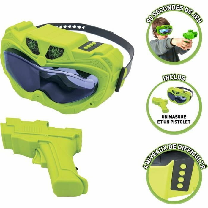 Silverlit Alien Vision - Masque 3D et Pistolet avec 4 niveaux de difficulté Silverlit Alien Vision - Masque 3D et Pistolet avec 4 niveaux de difficulté