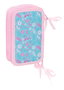 Glowlab Plumier triple "Swing" pour enfants, 37 pièces, 12,5x19,5x5,5 cm