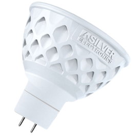 Silver Electronics Ampoule LED Dicroica 4W GU5.3 5000K Blanc 370lm 12V A+