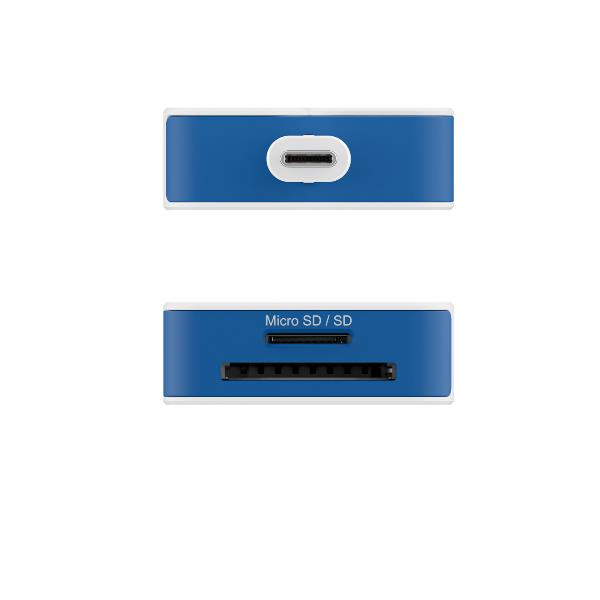 Targus HD4102BUGL Hub USB-C 8 en 1 avec HDMI 4K, USB-A, Power Delivery 100W – Lecteur SD, prise audio 3,5 mm, Plug & Play
