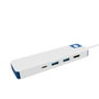 Targus HD4102BUGL Hub USB-C 8 en 1 avec HDMI 4K, USB-A, Power Delivery 100W – Lecteur SD, prise audio 3,5 mm, Plug & Play