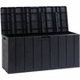 Toomax Coffre de jardin MULTIBOX BRAVO Gris anthracite 270L
