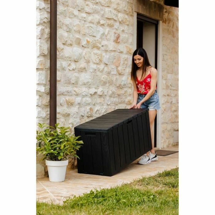 Toomax Coffre de jardin MULTIBOX BRAVO Gris anthracite 270L