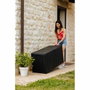 Toomax Coffre de jardin MULTIBOX BRAVO Gris anthracite 270L