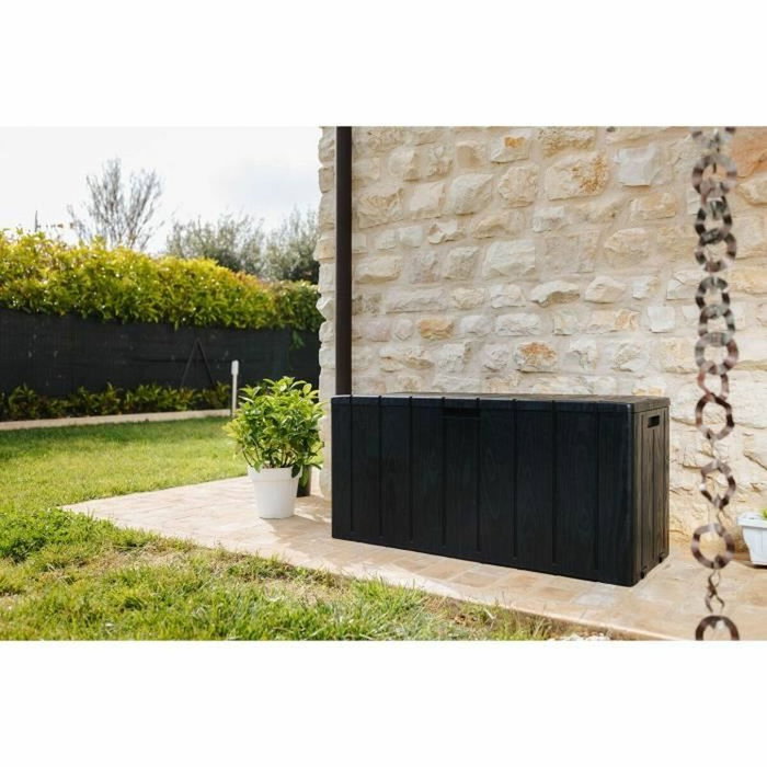 Toomax Coffre de jardin MULTIBOX BRAVO Gris anthracite 270L