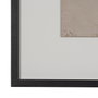 BigBuy Home Toile Blanc Noir Abstrait 150 x 4 x 60 cm