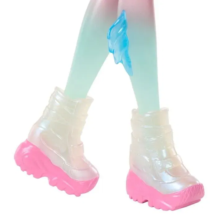 Monster High Poupée Lagoona Blue HXH75 avec Animal Piranha Neptuna et Accessoires Océaniques