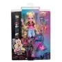Monster High Poupée Lagoona Blue HXH75 avec Animal Piranha Neptuna et Accessoires Océaniques