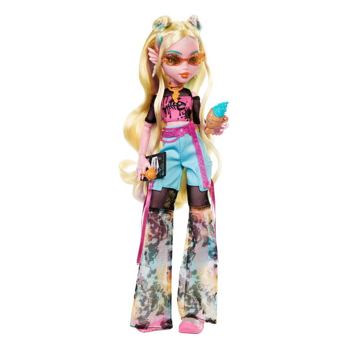 Monster High Poupée Lagoona Blue avec animal et accessoires