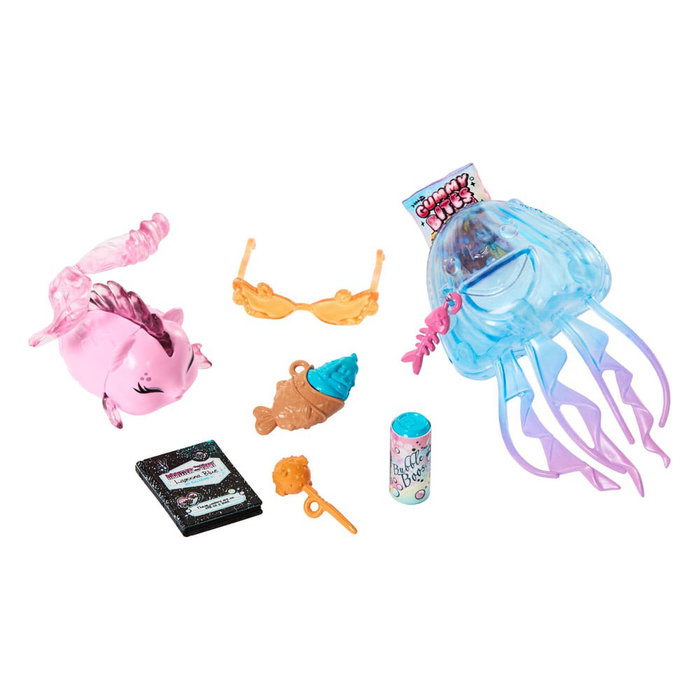 Monster High Poupée Lagoona Blue avec animal et accessoires