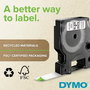 Dymo Rhino Black Yellow 1734525 - Ruban d'étiqueteuse pour imprimante Dymo