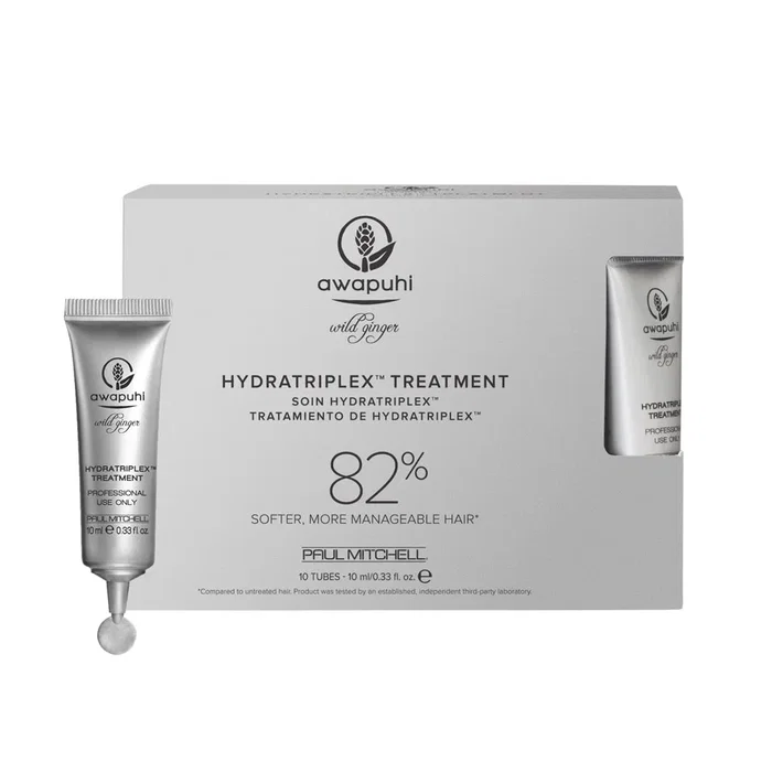 Awapuhi Wild Ginger By Paul Mitchell Hydratriplex Ensemble de Crème de soin sans rinçage, 10 x 10 ml Awapuhi Wild Ginger By Paul Mitchell Hydratriplex Ensemble de Crème de soin sans rinçage, 10 x 10 ml