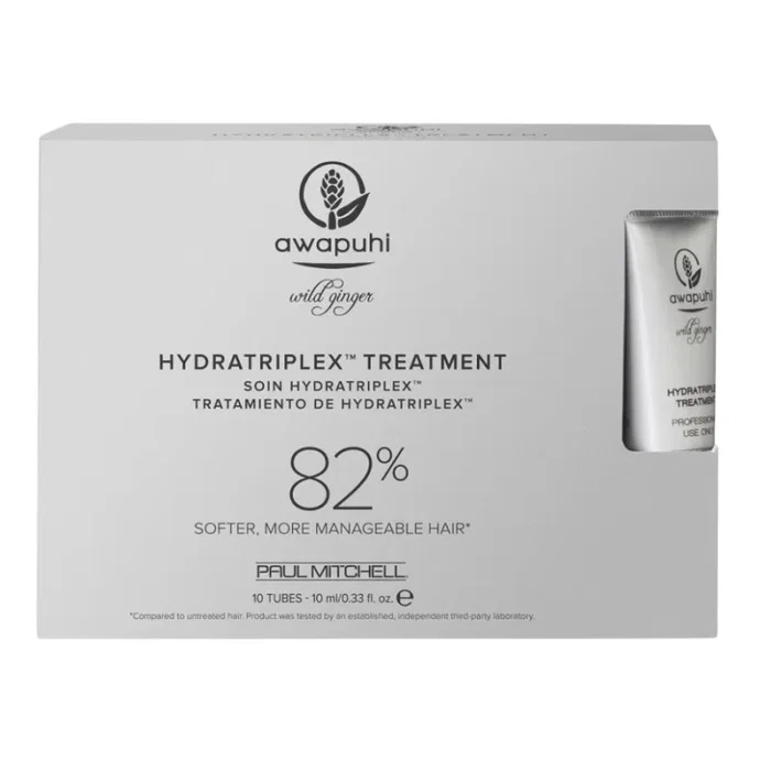 Awapuhi Wild Ginger By Paul Mitchell Hydratriplex Ensemble de Crème de soin sans rinçage, 10 x 10 ml Awapuhi Wild Ginger By Paul Mitchell Hydratriplex Ensemble de Crème de soin sans rinçage, 10 x 10 ml