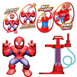 Bandai Goo Jit Zu Hero Creator Spiderman Stretch Strikers