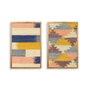 Home ESPRIT Cadre Coton Bois d'acacia 75 x 3 x 105 cm (2 Unités)