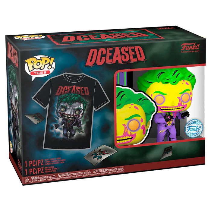 Funko Pop & Tee Joker - DC Comics - Taille L - 74548