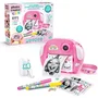 Canal Toys CLK 013 Appareil Photo Instantané Junior à Impression Thème Licorne pour Enfants - Blanc et Rose, À Partir de 4 Ans